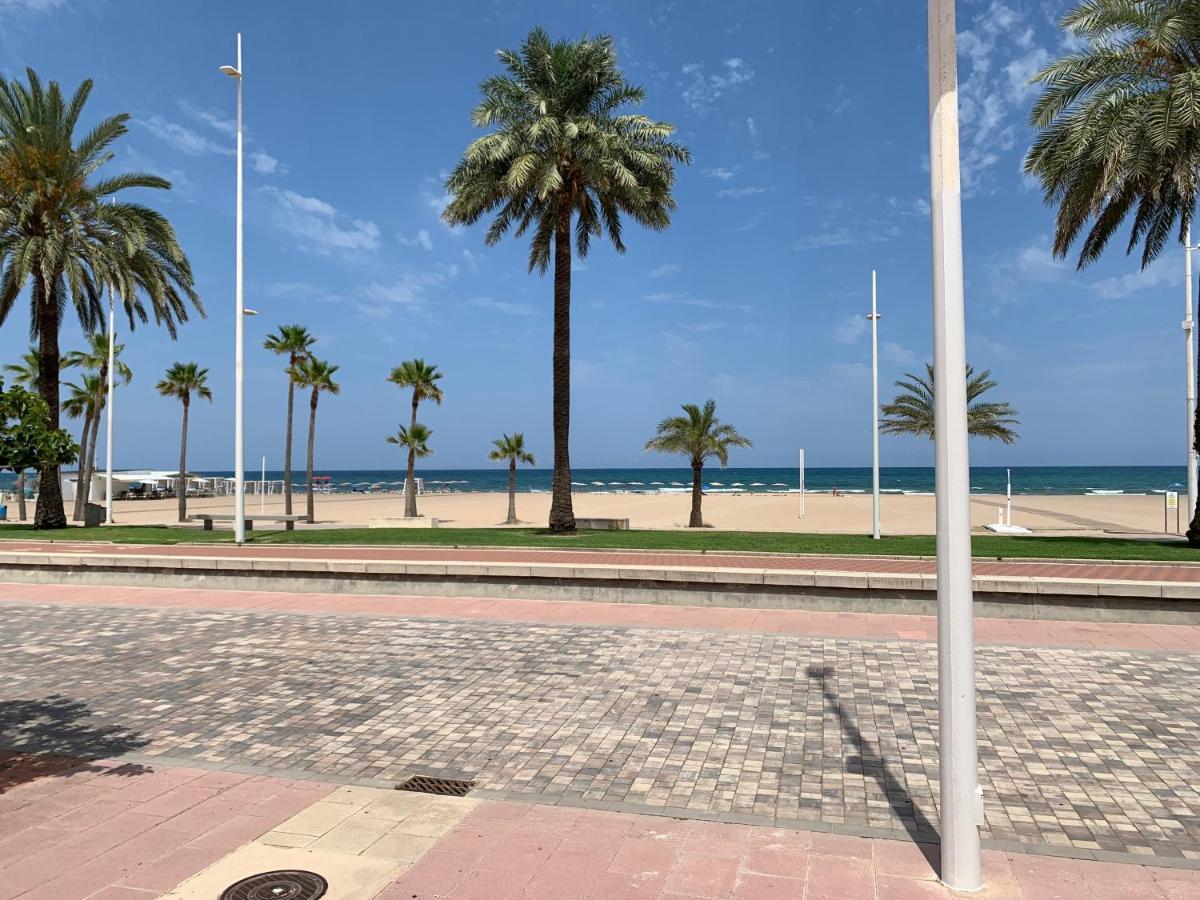 Bonito Y Coqueto Apartamento A 150Metros De La Playa 2 Linea Playa de Gandia Exteriör bild