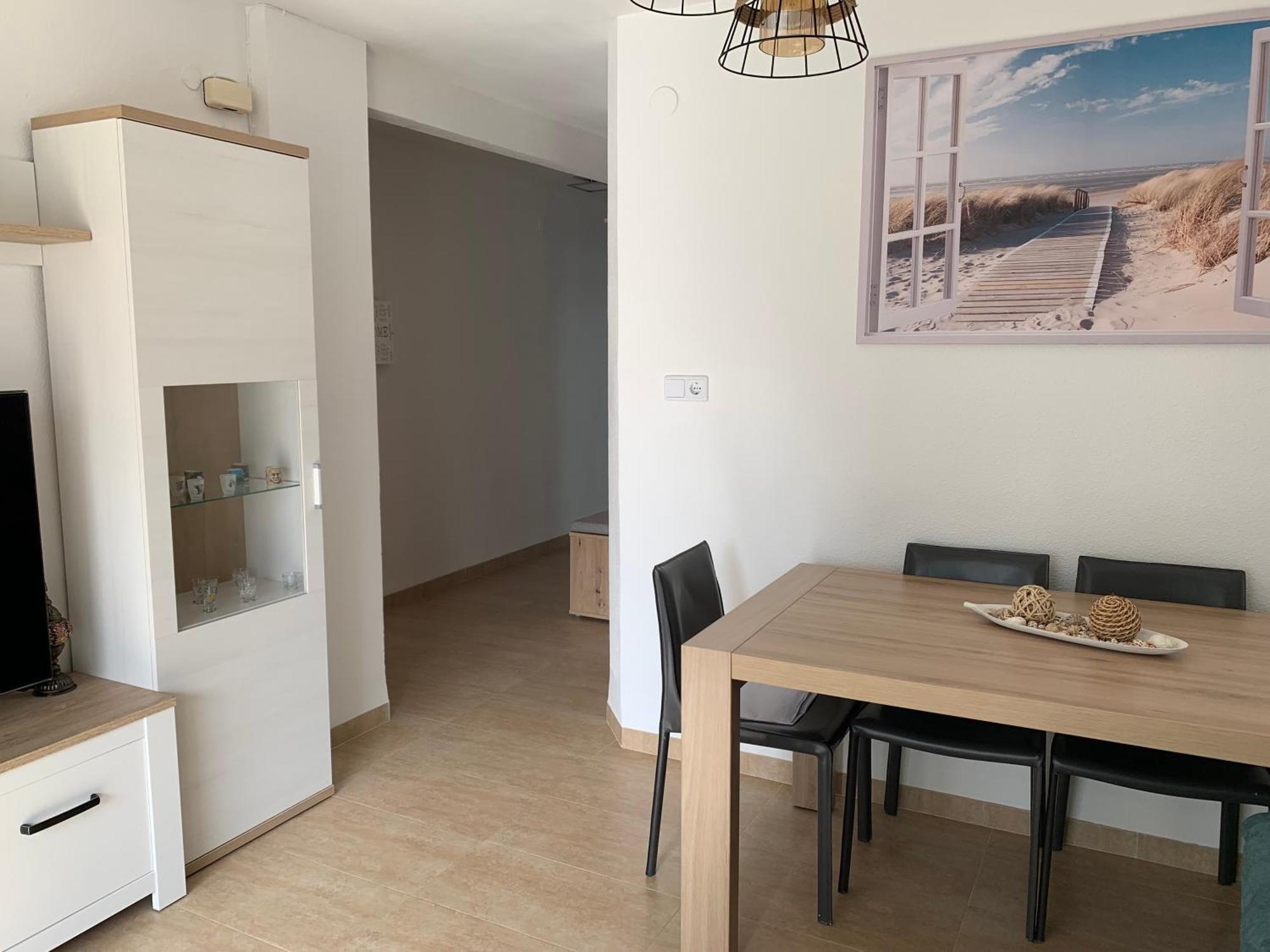 Bonito Y Coqueto Apartamento A 150Metros De La Playa 2 Linea Playa de Gandia Exteriör bild